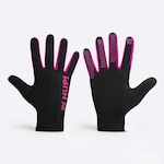 Luva Hupi Running - Adulto PRETO/ROSA