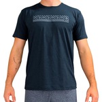 Camiseta Hupi Grid - Masculina AZUL