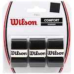 Overgrip Wilson Pro Confort Pack 3 Unidades PRETO