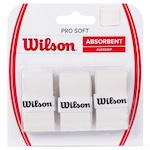 Overgrip Wilson Pro Soft Pack 3 Unidades BRANCO