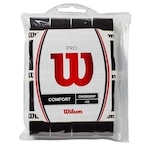 Overgrip Wilson Pro Confort Pack 12 Unidades PRETO