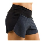 Shorts Hupi Bull Feminino CINZA/PRETO