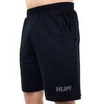 Bermuda de Moletom Hupi - Masculina PRETO