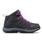 Bota Columbia Crestwood Mid Waterproof - Feminina PRETO