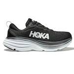 Tênis Hoka Bondi 8 Masculino PRETO/BRANCO