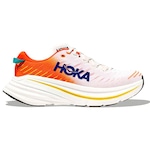 Tênis Hoka Bondi X Masculino BRANCO/LARANJA