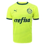 Camisa do Palmeiras Iii 2023 Puma - Masculina Amarelo Fluor