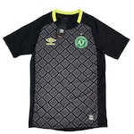 Camisa do Chapecoense 2022 Umbro Goleiro - Masculina PRETO