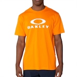 Camiseta Oakley O-Bark Sm25 - Masculina LARANJA