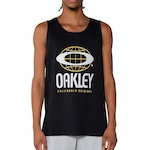 Camiseta Regata Oakley World Wide Tank Sm25 - Masculina PRETO