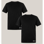 Camiseta Wss Algodão Prime Basic - 2 Unidades - Masculina PRETO