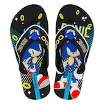 Chinelo Ipanema Sonic Game - Infantil Preto/Aqua