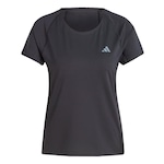 Camiseta adidas Corrida Adizero - Feminina PRETO