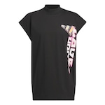 Camiseta Regata adidas Cropped Pride - Unissex PRETO