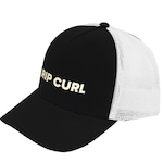 Boné Aba Curva Rip Curl Classic Surf Trucker Hat - Snapback - Adulto PRETO