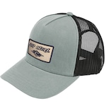 Boné Aba Curva Rip Curl Icons Retro Sage - Snapback - Trucker - Adulto CINZA