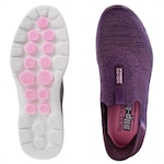 Tênis Skechers Go Walk 6 Fabulous Feminino Lilas