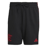 Short do Flamengo adidas Dna - Masculino PRETO