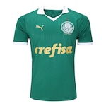 Camisa Puma Palmeiras I Home Verde 2024 - Masculina VERDE