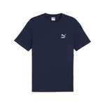 Camiseta Puma Essentials Small Logo - Masculina AZUL ESC/BRANCO