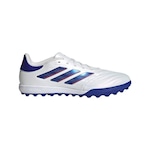 Chuteira Society adidas Copa Pure 23 League - Adulto BRANCO/AZUL