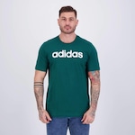 Camiseta adidas Logo Linear - Masculina VERDE