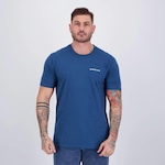 Camiseta Oakley Bark Masculina AZUL