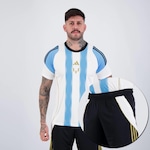 Kit Camisa adidas Messi Tiro + Shorts - Masculina Nao Se Aplica