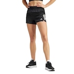 Short adidas Corrida Own The Run Base - Feminino PRETO/BRANCO