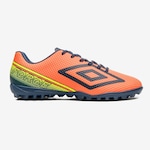 Chuteira Society Umbro Force - Adulto Coral