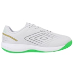 Chuteira Futsal Umbro Br Futsal Jr - Infantil Cinza Cla/Verde