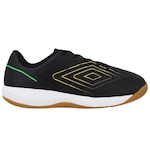 Chuteira Futsal Umbro Br - Infantil PRETO/VERDE