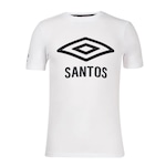 Camisa Umbro Santos Graphic Fan - Masculina BRANCO