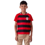 Camisa Braziline Flamengo Manto - Infantil VERMELHO