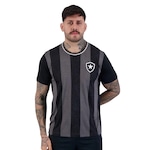 Camisa Braziline Botafogo Romper - Masculina PRETO