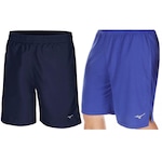 Bermuda Mizuno Basic Rip Stop 3 + Bermuda Mizuno Root Mesh - Masculina AZUL