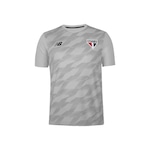 Camiseta New Balance Treino São Paulo 2024 - Masculina CINZA CLARO