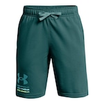 Shorts Under Armour Rival Terry - Infantil VERDE