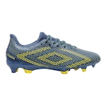 Chuteira de Campo Umbro Velocita Ix Club - Adulto Azul Esc/Amarelo