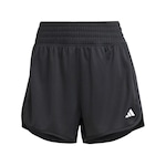 Short Adidas Pacer Knit High - Feminino PRETO