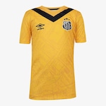 Camisa do Santos III 24 Umbro Juvenil AMARELO