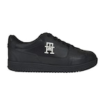 Tênis Tommy Hilfiger Basket 2C Mix Suede Lth - Masculino PRETO