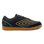 Chuteira Futsal Umbro Br - Adulto Preto/Amarelo Cla