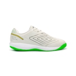 Chuteira Futsal Umbro Br Futsal Jr - Infantil Off White/Preto