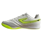 Chuteira Futsal Topper Top Maestro Pro V - Unissex BRANCO/VERDE