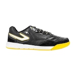 Chuteira Futsal Topper Top Dominator Pro V - Unissex PRETO/AMARELO