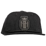 Boné Aba Reta Rhino Size Truker - Snapback - Adulto PRETO