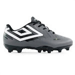 Chuteira de Campo Umbro Action Jr - Infantil CINZA CLA/PRETO