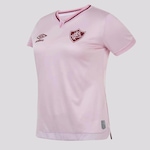 Camisa do Fluminense Outubro Rosa 2024 Umbro - Feminina ROSA