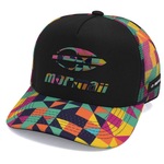 Boné Mormaii Beach Tennis Series Joy - Snapback - Adulto PRETO